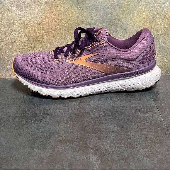 Brooks Glycerin 18 Purple Women's Running Shoes Size 10B - Picture 14 of 16